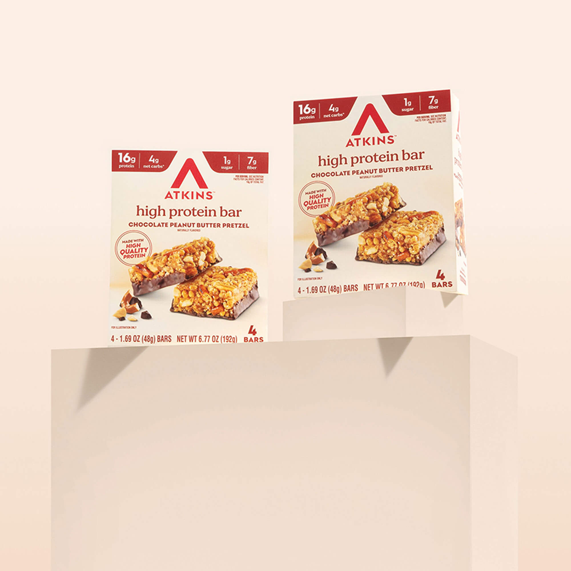 Chocolate Peanut Butter Pretzel High Protein Bars - Image 5